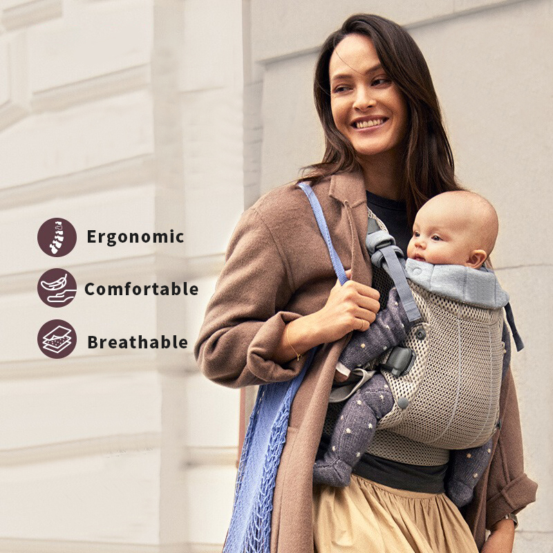 Ergonomic Baby Carrier Newborn To Toddler - BabyBjorn Gendongan Bayi dengan Jaring 3D