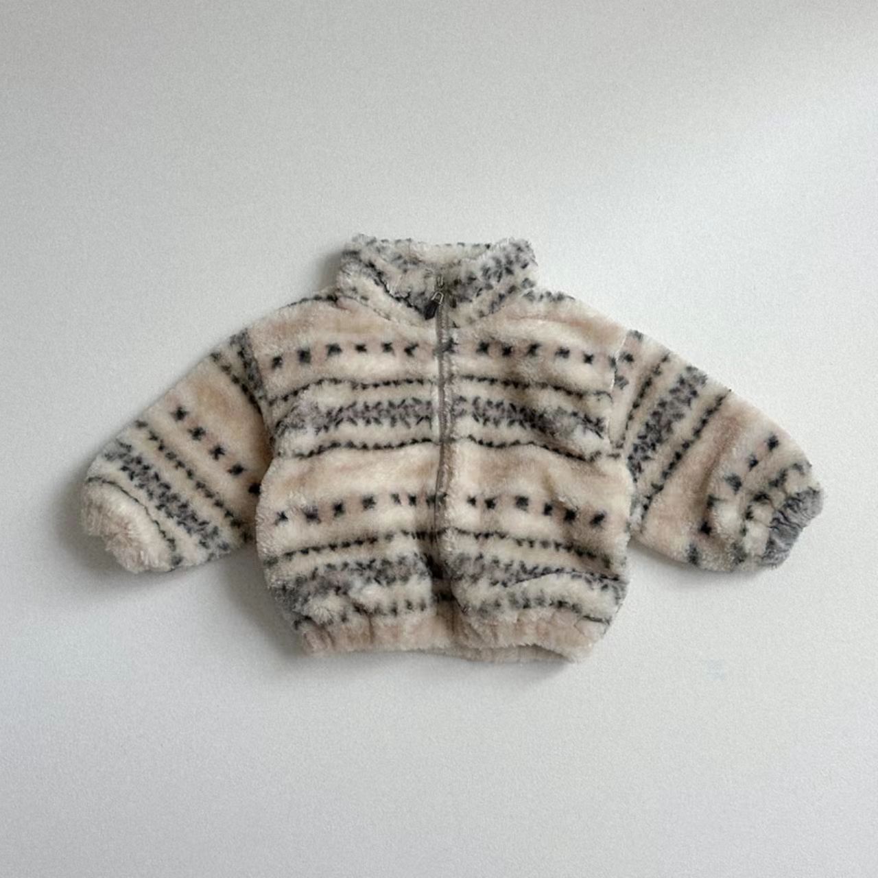 Toddler Boy Winter Fleece Jacket - Jaket Bayi Musim Dingin Hangat Berbahan