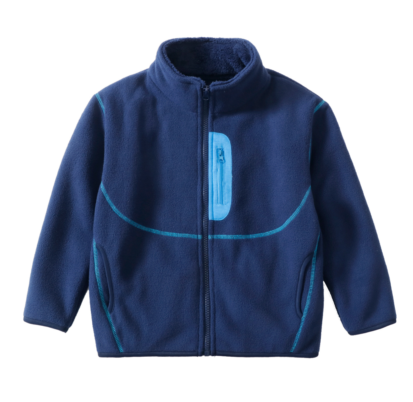 Toddler Boy Winter Fleece Jacket - Jaket Anak Laki-laki Perempuan Berbahan Fleece