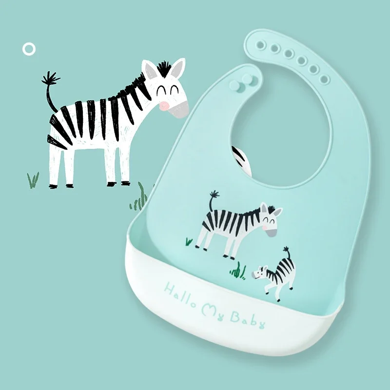 Waterproof Baby Bibs Silicone - Kain alas dada bayi tahan air
