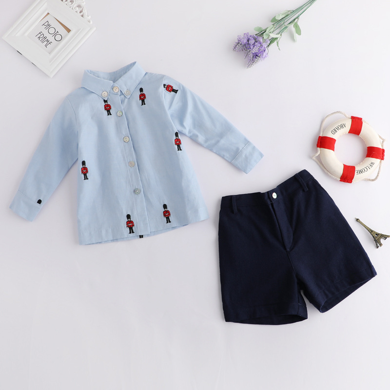 Baby Boy Suit Set Baptism - Pakaian Spanyol Anak Laki-laki Pakaian Bayi