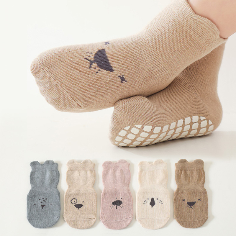 Unisex Baby Socks Non Slip - Kaus kaki lantai anti licin untuk