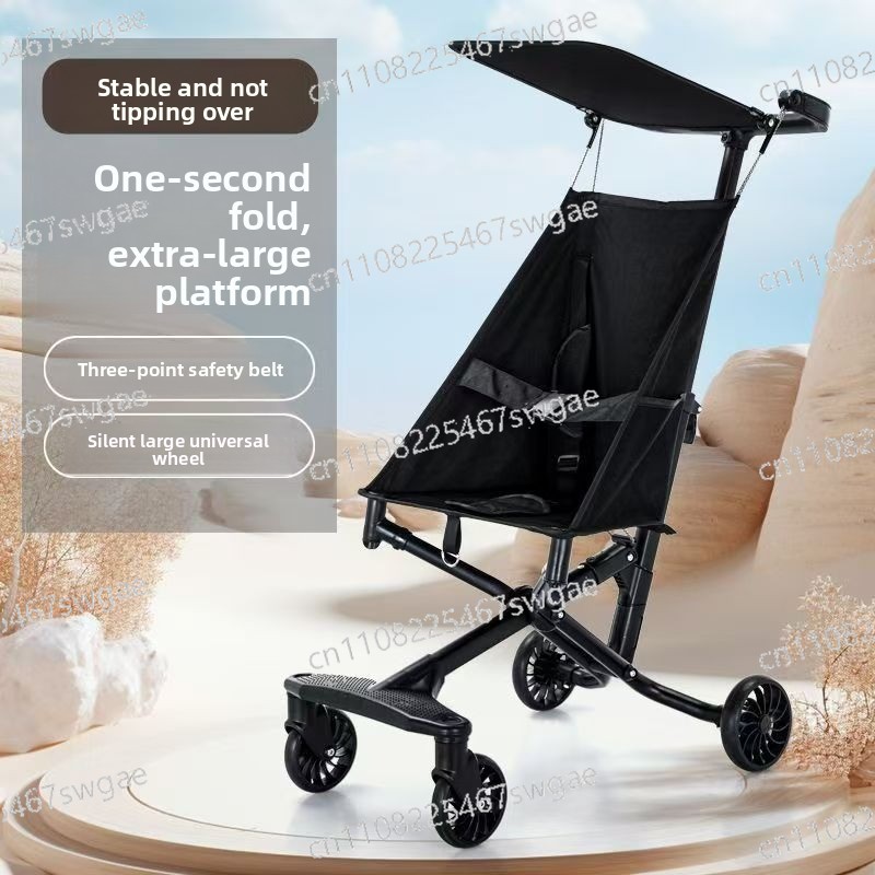 Lightweight Foldable Baby Stroller Compact - Kereta Dorong Bayi Lipat Ultra Ringan,
