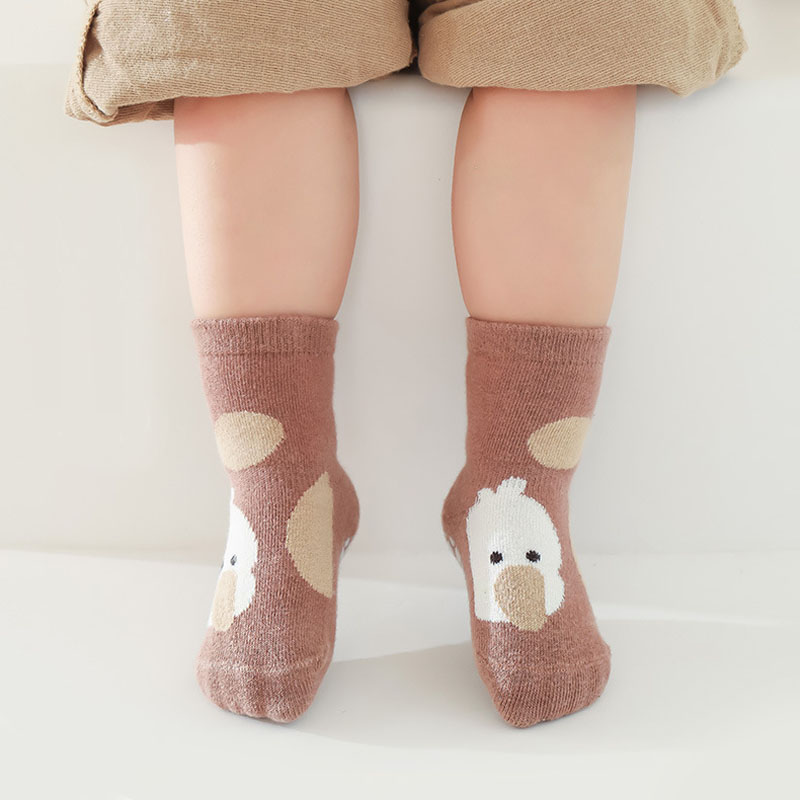 5 Pasang Kaus Kaki Anak Anti-s - Unisex Baby Socks Non Slip ulasan dan harga