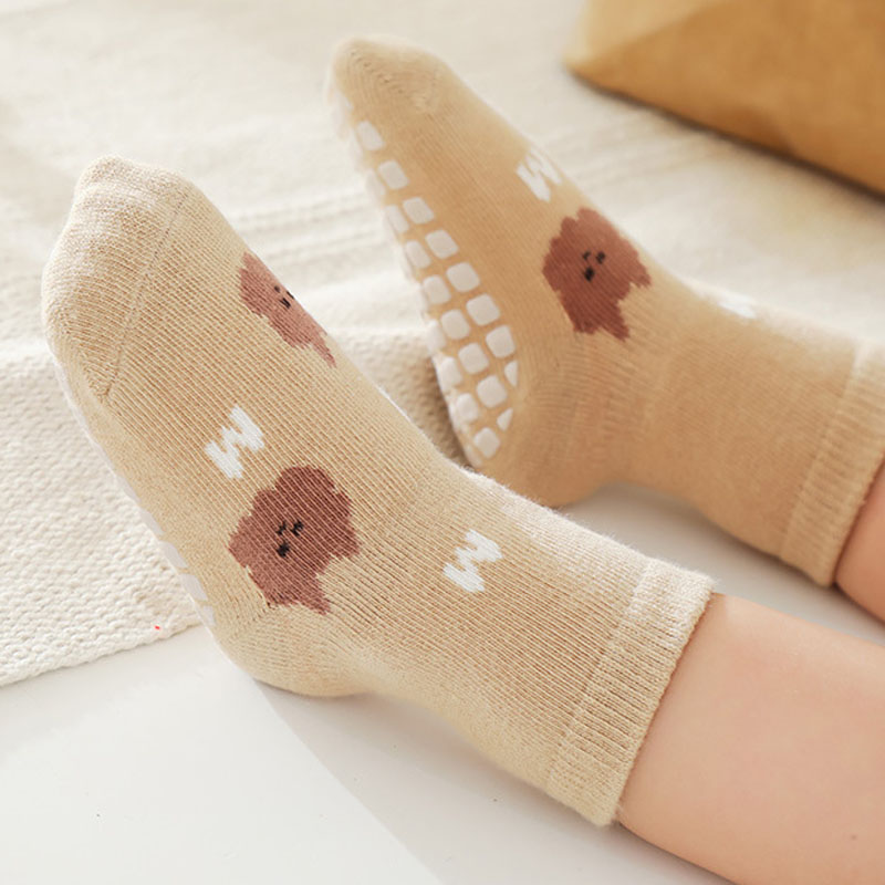 5 Pasang Kaus Kaki Anak Anti-s - Unisex Baby Socks Non Slip ulasan dan harga