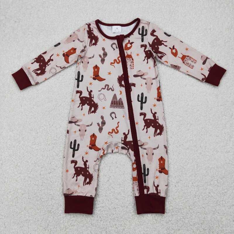 8.19y Butik Bayi Laki-laki Rom - Cotton Baby Onesies Zipper ulasan dan harga