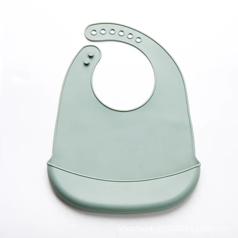 1/3 Buah Bib Bayi Dapat Disesu - Waterproof Baby Bibs Silicone ulasan dan harga