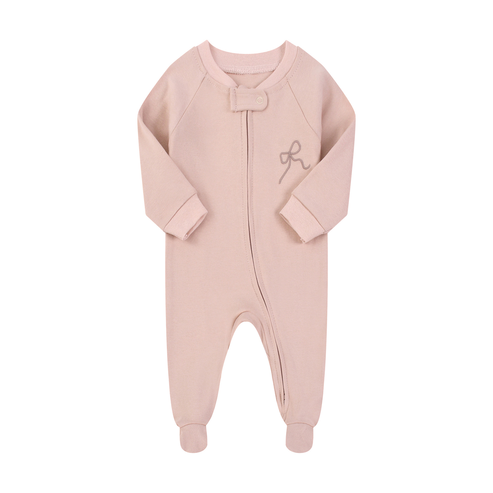 Somenie Baju Bayi Lengan Panja - Cotton Baby Onesies Zipper ulasan dan harga
