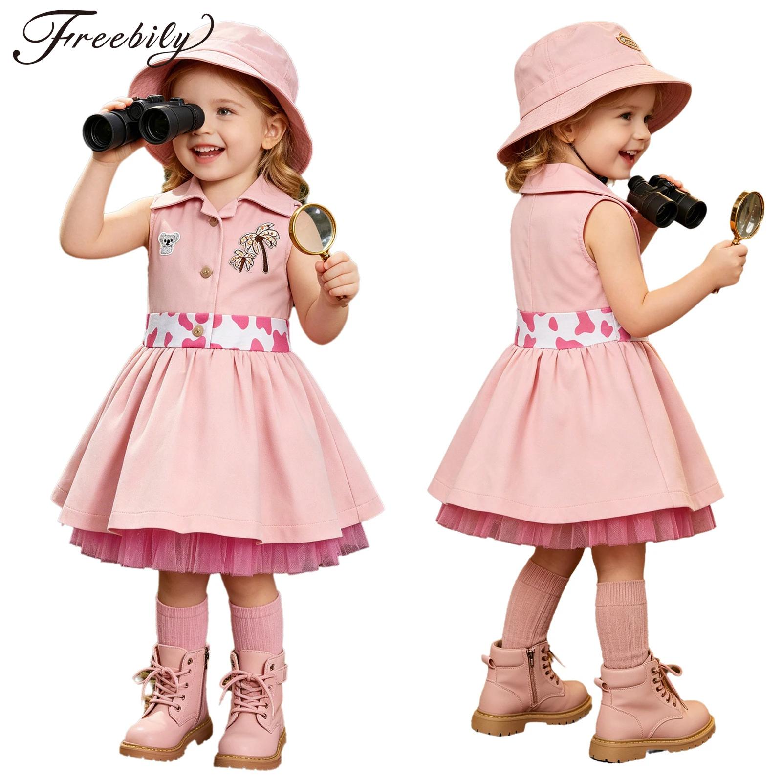 Gaun Tulle Bordir Hewan Lucu T - Toddler Girl Tulle Party Dress ulasan dan harga