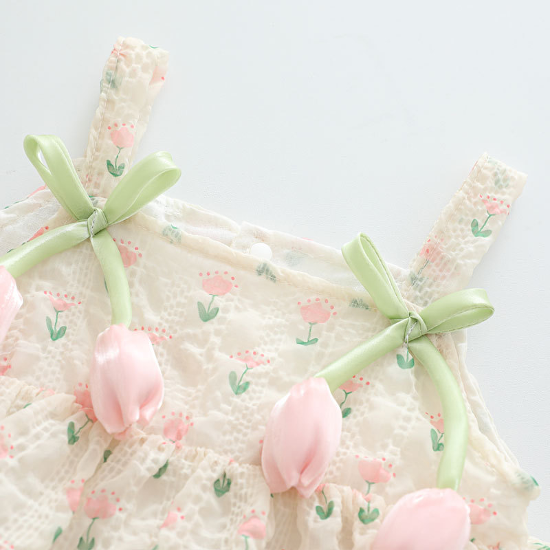 Bodysuit Bayi Perempuan Musim  - Newborn Baby Girl Romper Floral ulasan dan harga