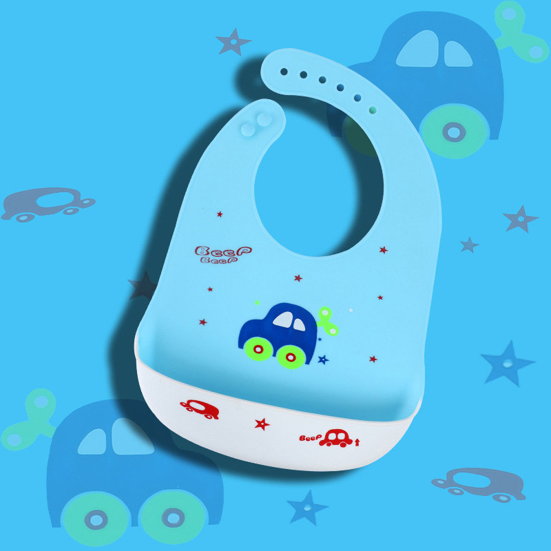 Bib Makan Bayi Silikon Tahan A - Waterproof Baby Bibs Silicone ulasan dan harga
