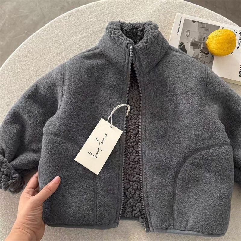 Jaket Bulu Imitasi Bayi Peremp - Toddler Boy Winter Fleece Jacket ulasan dan harga