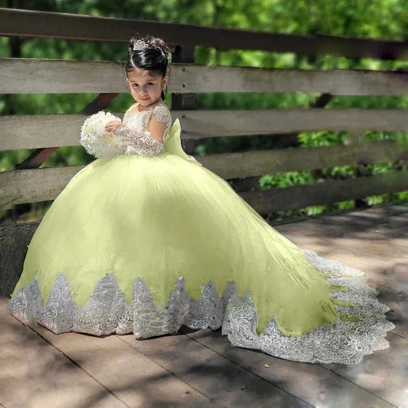 Gaun Pengiring Pengantin Putri - Toddler Girl Tulle Party Dress ulasan dan harga