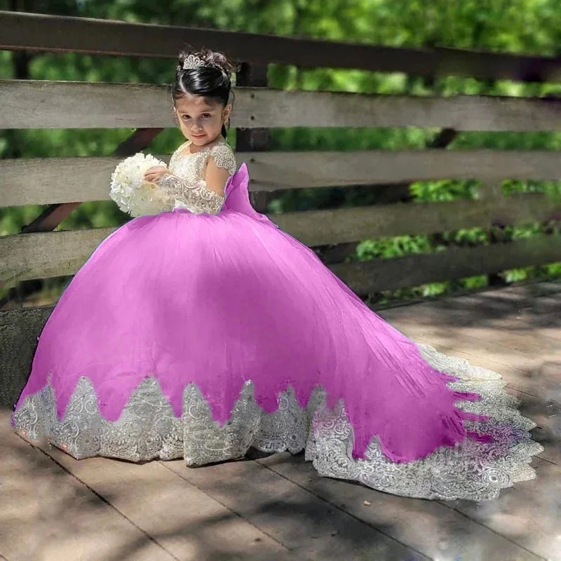 Gaun Pengiring Pengantin Putri - Toddler Girl Tulle Party Dress ulasan dan harga
