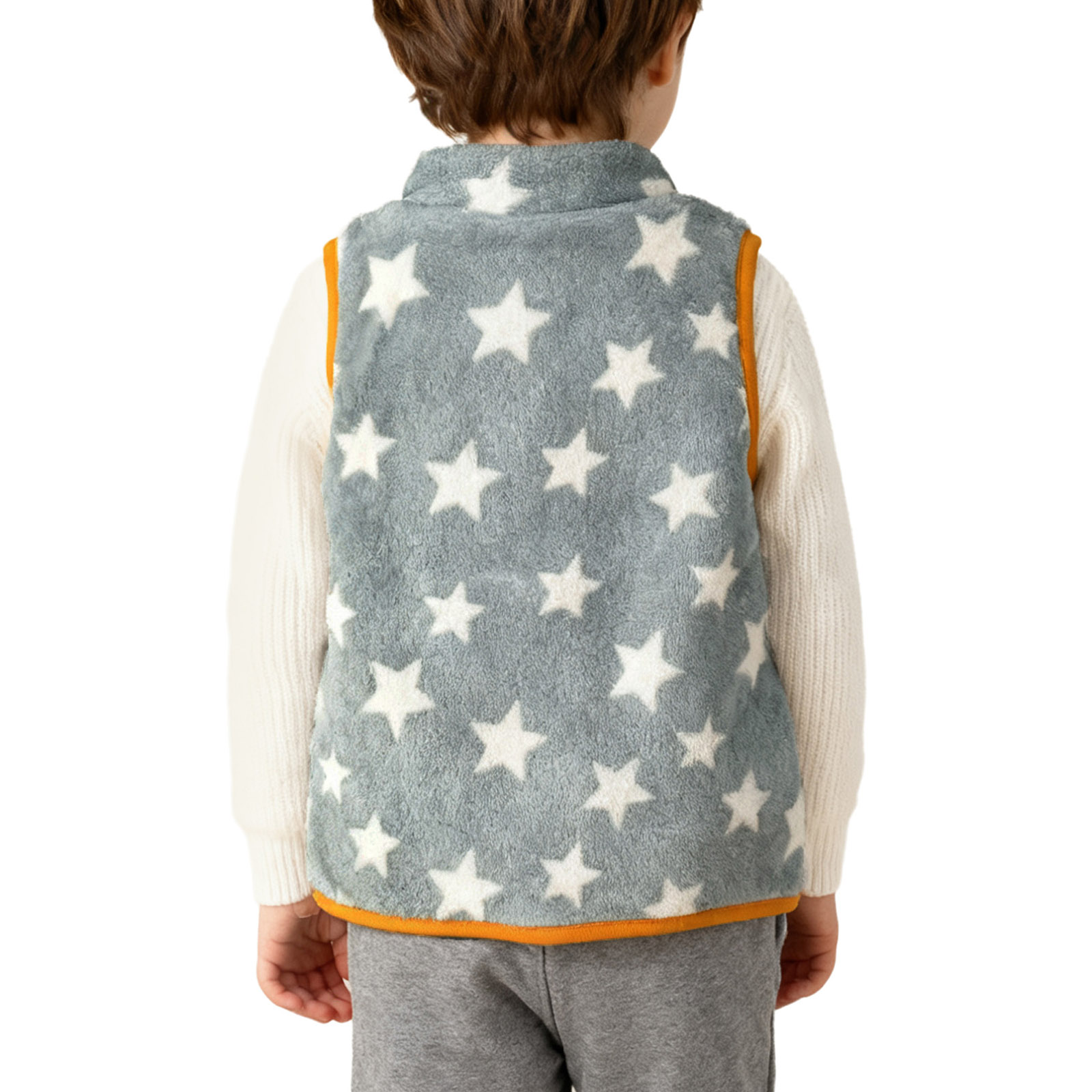 Rompi Bulu Musim Gugur Musim D - Toddler Boy Winter Fleece Jacket ulasan dan harga