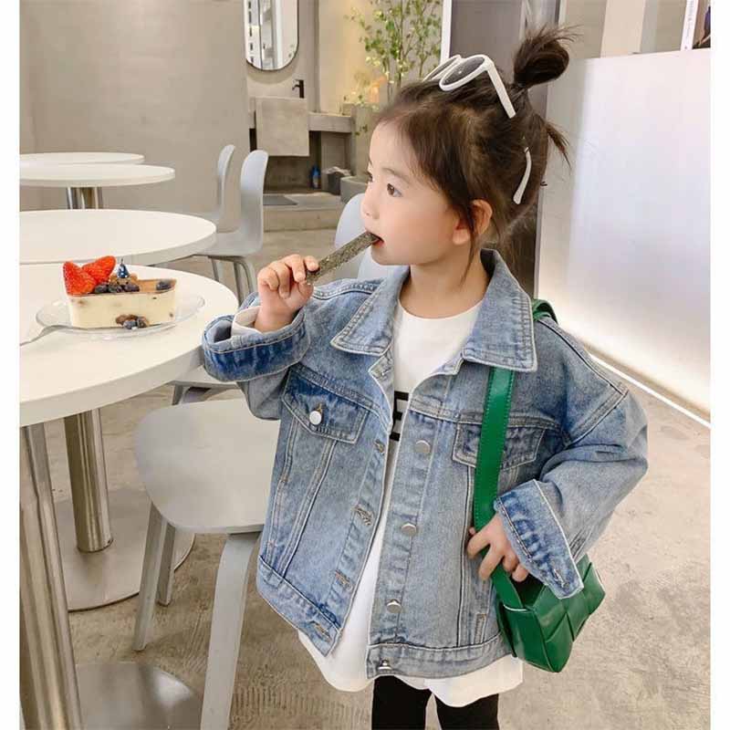 Mantel Denim Bayi Perempuan Ja - Baby Clothes ulasan dan harga