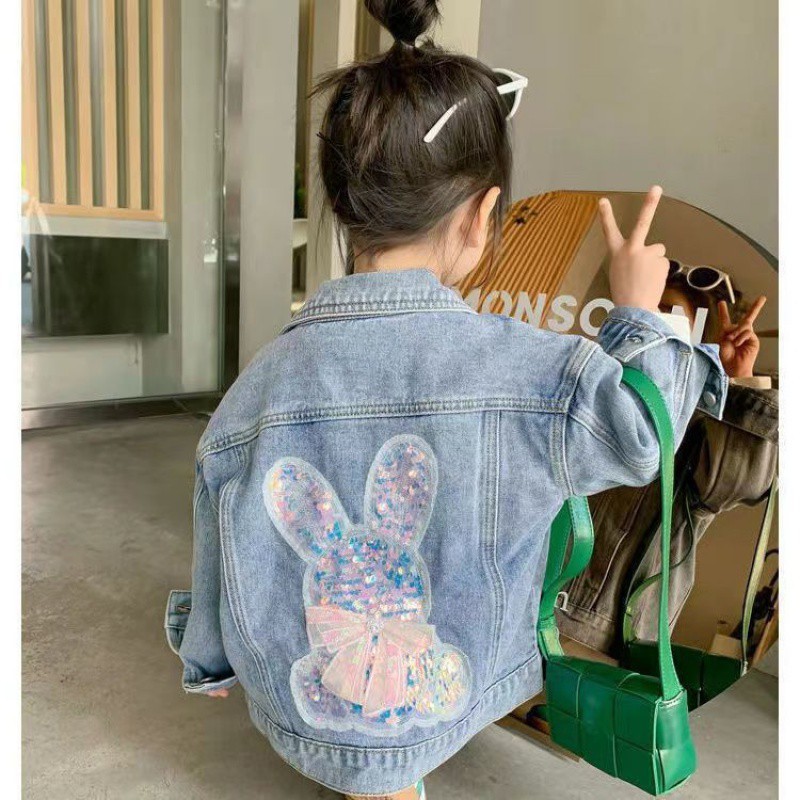 Mantel Denim Bayi Perempuan Ja - Baby Clothes ulasan dan harga