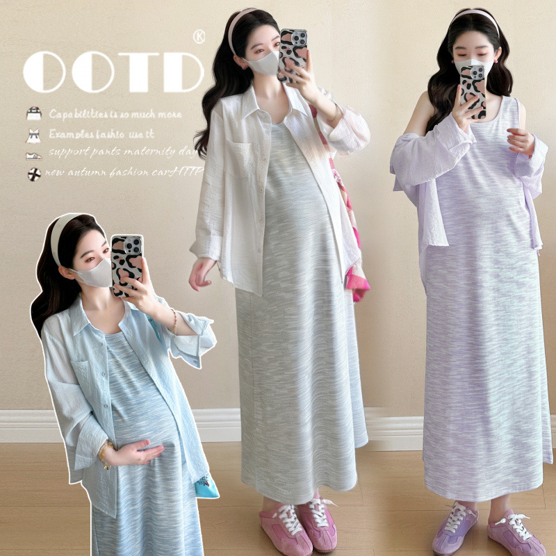Setelan Ibu Hamil Musim Panas  - Maternity Wear ulasan dan harga