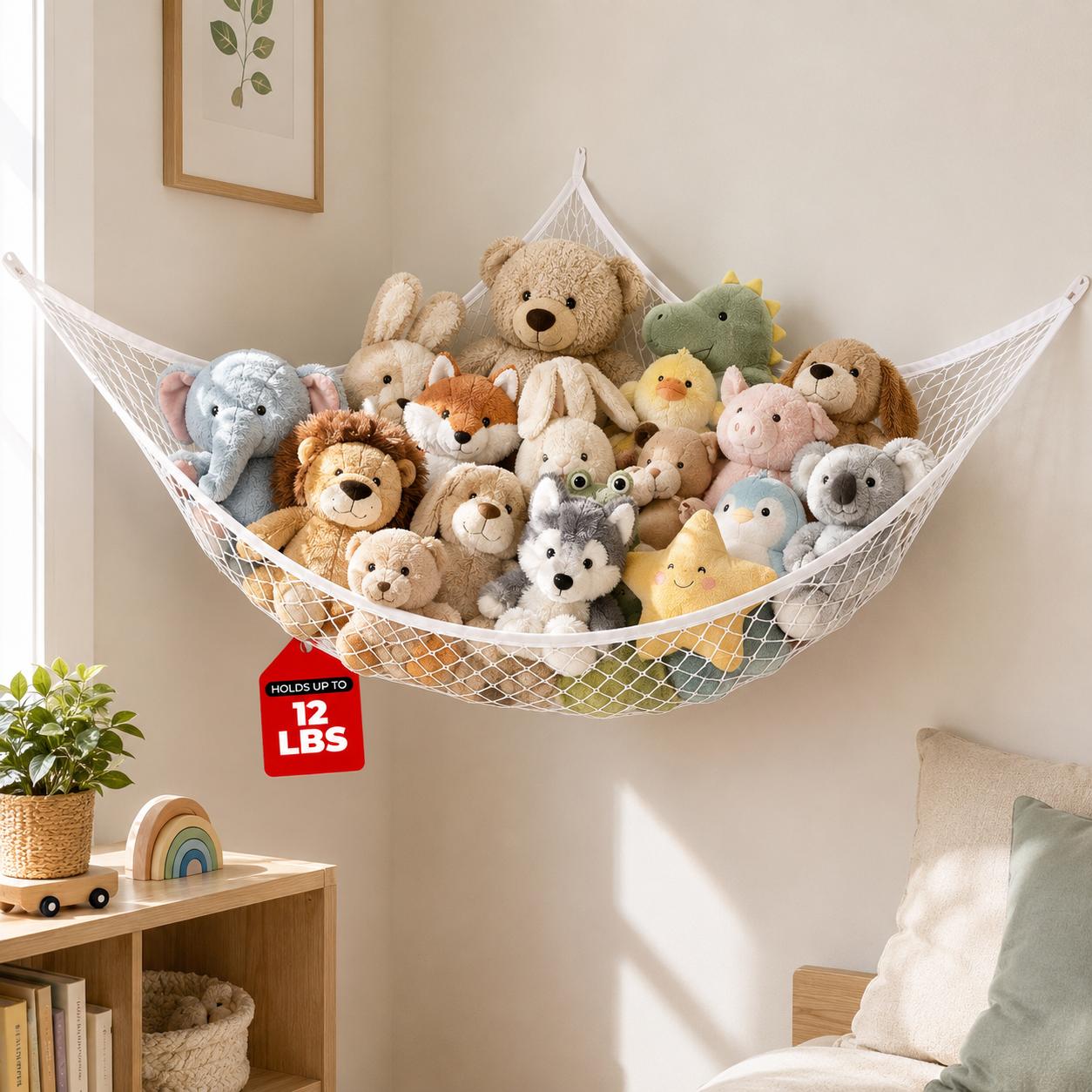 Jaring Penyimpanan Mainan Gant - Nursery ulasan dan harga