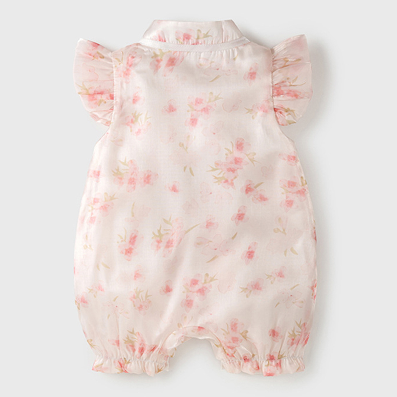 Baju anak perempuan baru lahir - Newborn Baby Girl Romper Floral ulasan dan harga