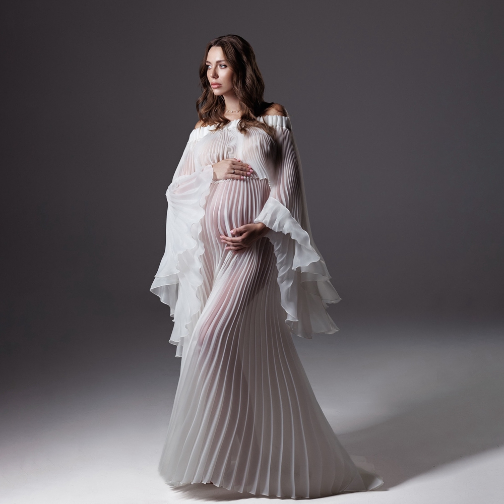 Gaun Fotografi Ibu Hamil Berli - Maternity Wear ulasan dan harga