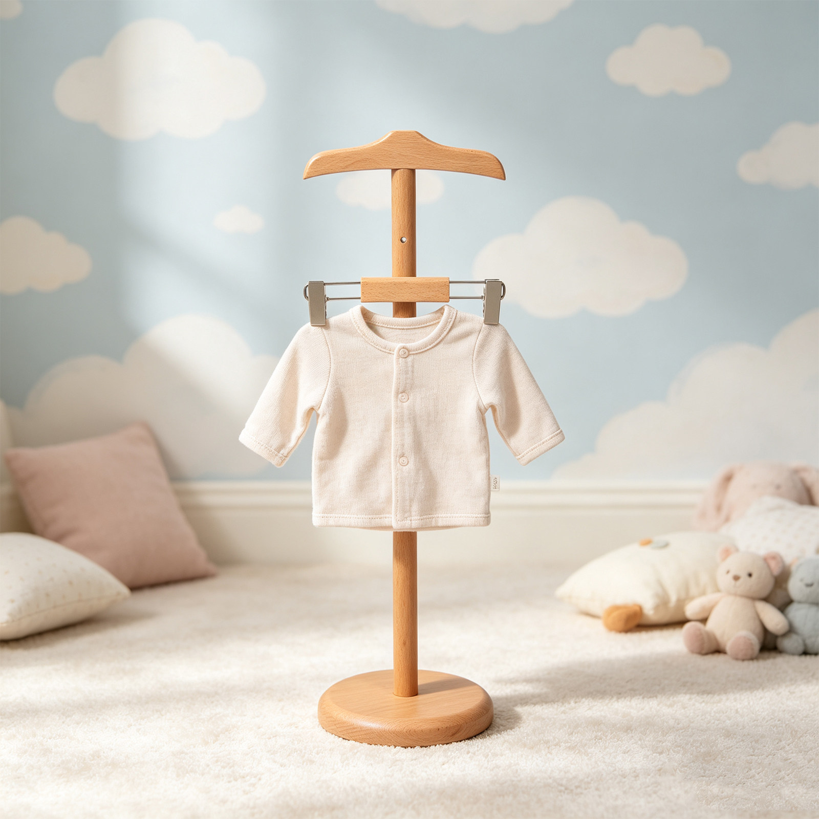 Rak Pakaian Bayi Kayu yang Dap - Baby Clothes ulasan dan harga