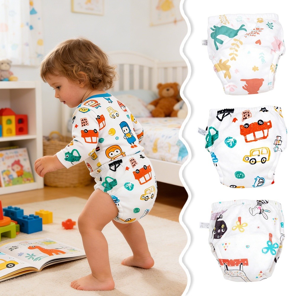 Celana Latihan Bayi Katun Nyam - Toddler Training Pants Leak Proof ulasan dan harga