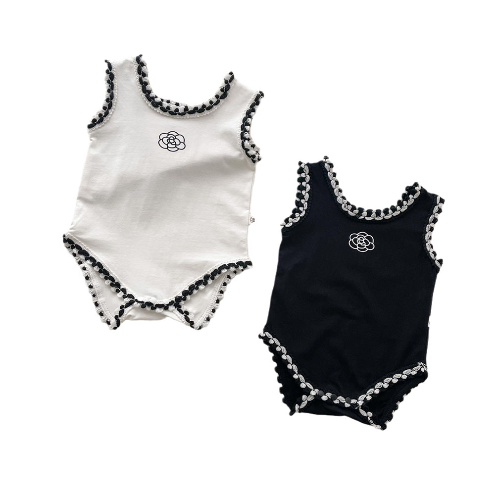 Baju Monyet Linen Katun Anak L - Baby Summer Linen Sleeveless Jumpsuit ulasan dan harga