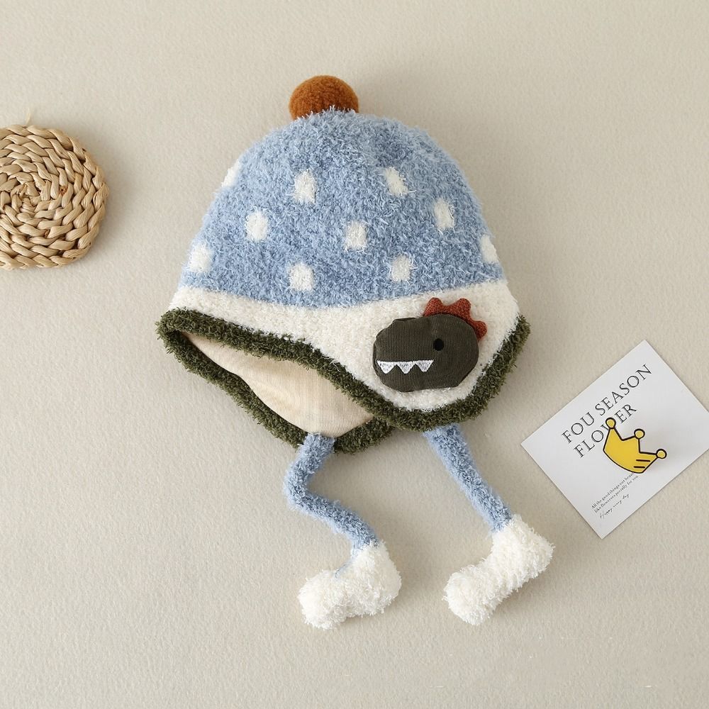 Topi Pelindung Telinga Bayi An - Infant Beanie Hat With Ears ulasan dan harga