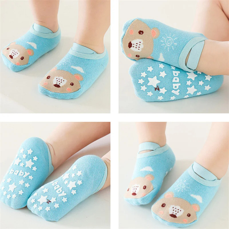 Kaus kaki bayi, 0-3 tahun bayi - Unisex Baby Socks Non Slip ulasan dan harga