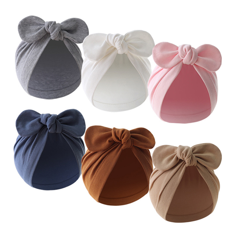 Topi Turban telinga kelinci lu - Infant Beanie Hat With Ears ulasan dan harga