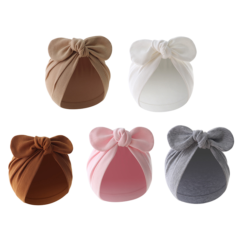 Topi Turban telinga kelinci lu - Infant Beanie Hat With Ears ulasan dan harga