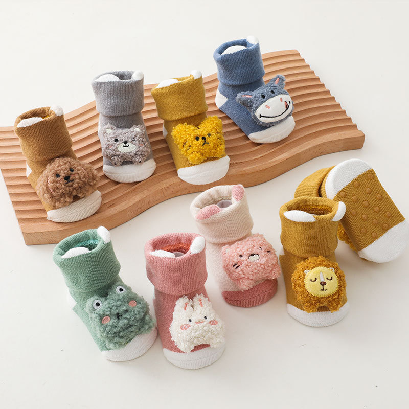 Kaus kaki bayi, 0-3 tahun bayi - Unisex Baby Socks Non Slip ulasan dan harga